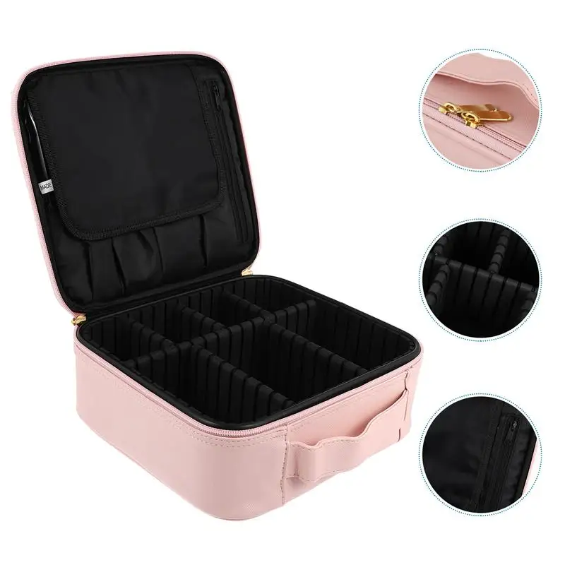 

1Pc Sturdy Practical Makeup Brush Beauty Tool Makeup Tool Bag Pouch Storage Bag Storage Box for Travel Home
