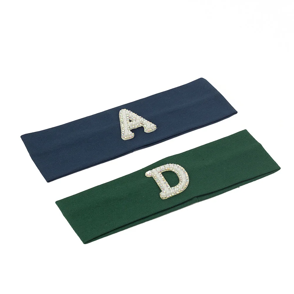 Geebro/повязка на голову из хлопка с жемчужинами для маленьких мальчиков и девочек