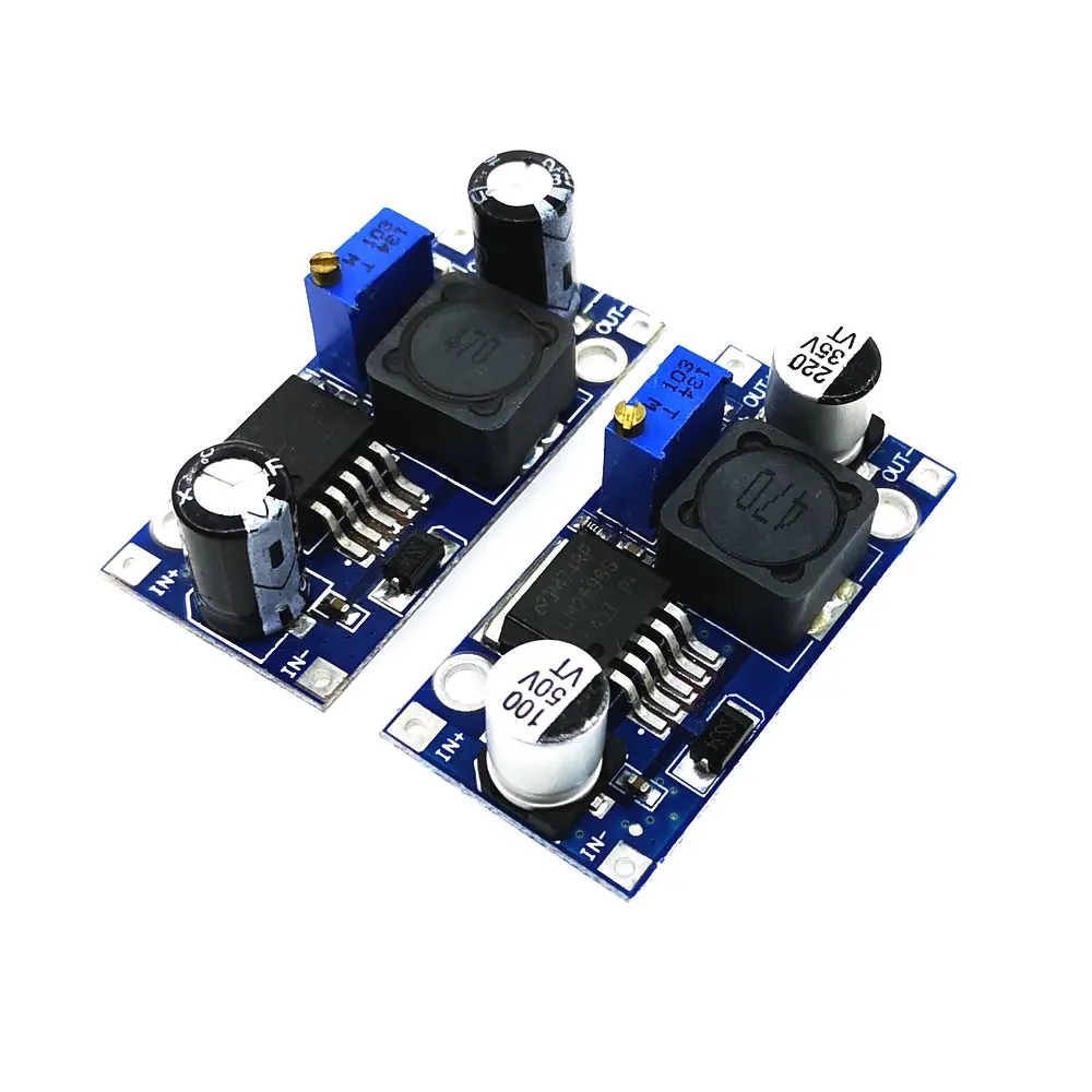 1 шт. LM2596S-ADJ LM2596 DC-DC Регулируемый понижающий напряжение стабилизированный блок питания плата модуля LM2596S