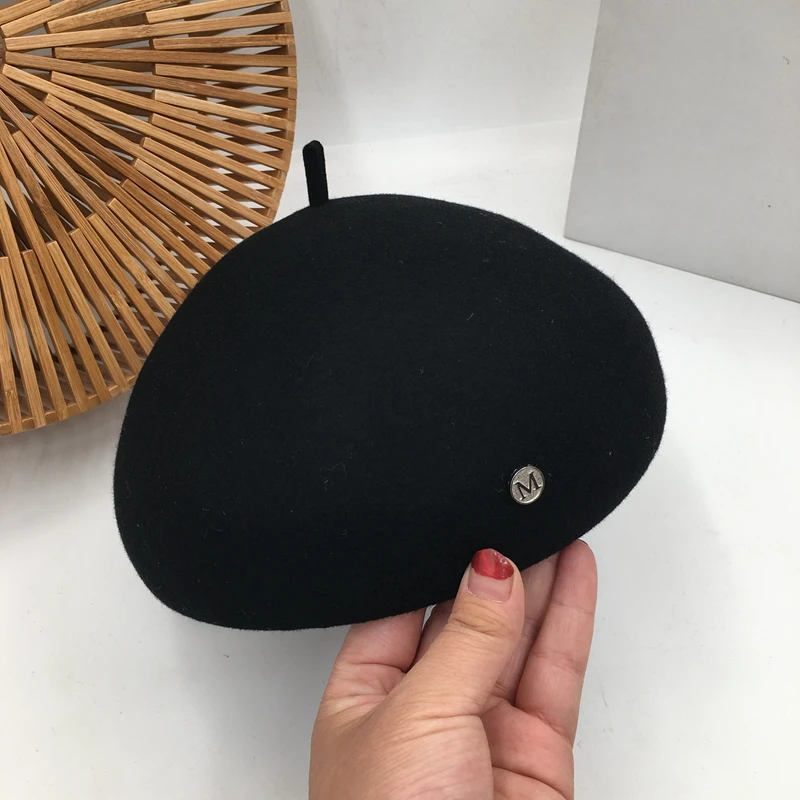 Женская винтажная английская шапка с изображением тыквы qiu dong шерстяной берет