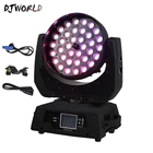 Хит продаж, светодиодный зум 36x18 Вт RGBWA +, УФ-прожектор с движущейся головкой, ночной клуб, светильник для DJ, 6 цветов