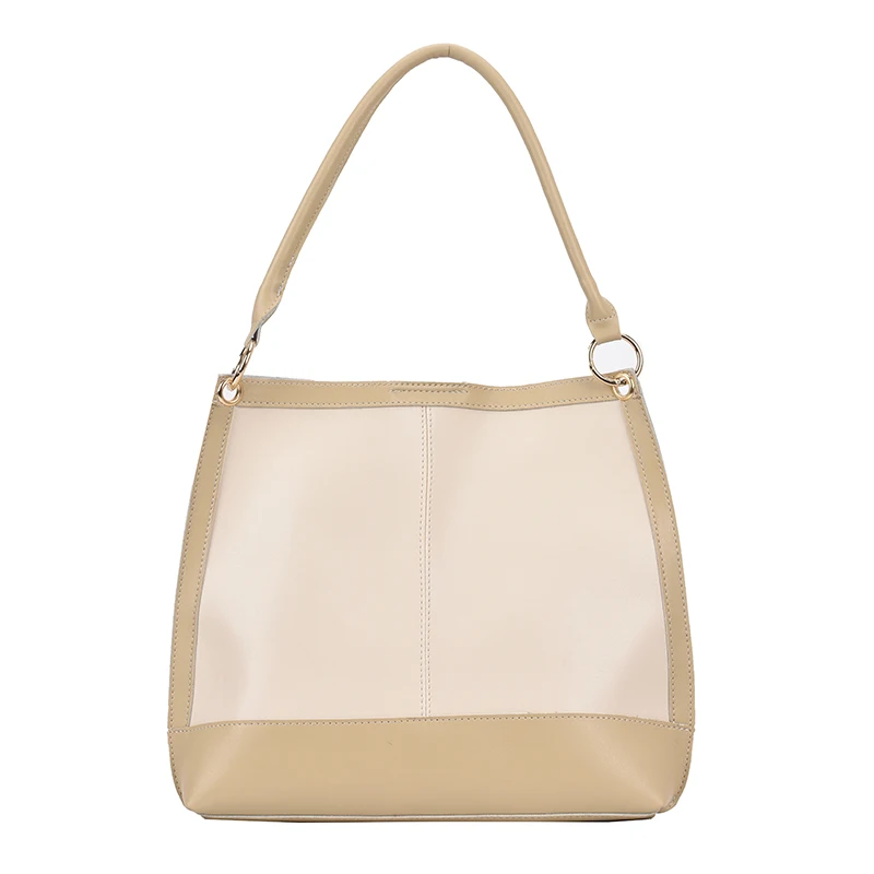 

PU Leather Color-blocking Large-capacity Handbag 2021 Summer New Women's Messenger Bag Shopping Bag Shoulder Bag