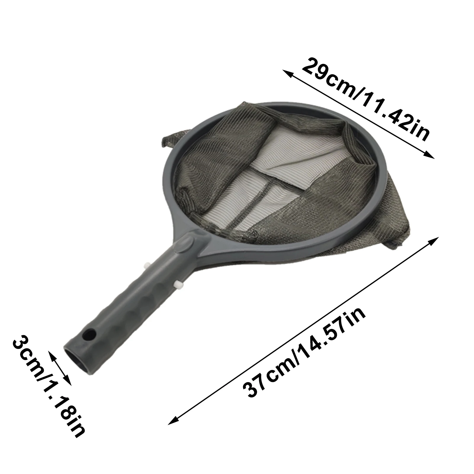 

Pool Skimmer Net Tool Shallow/Deep Water Fishing Net Pool Cleaning Net Equipment Home Outdoor Fishing Pool Cleaner Accessories