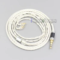 ln007223 16 core occ silver plated earphone cable for audeze isine 10 20 lx lcdi3 lcdi4