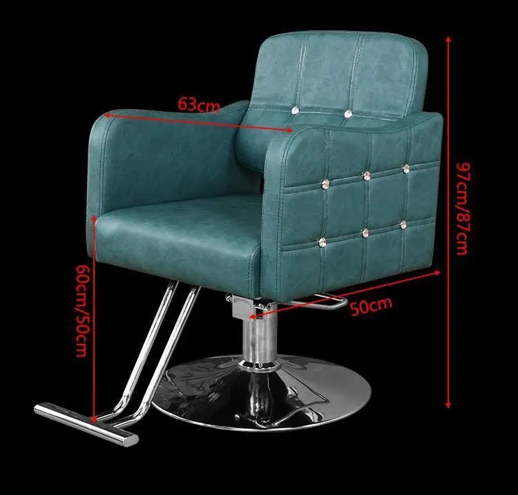 De Barberia Stuhl Fauteuil Cadeira Cabeleireiro мебель для красоты Silla Barbero магазин Парикмахерская Барбара парикмахерское кресло