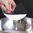 5 шт.компл. прозрачный скребок для торта, практичный пластиковый мягкий резак для теста, помадка, кондитерские изделия инструмент для украшения, скребок для торта, крема