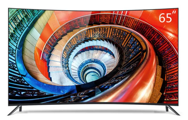 55 дюймов 60 65 изогнутый экран led TV android OS youtube wifi smart TV|Телевизоры| |