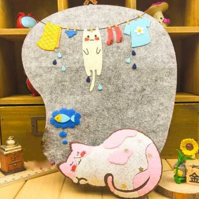 Новый набор сделай сам с ниткой для ткани шитья из хлопка бесплатной резки