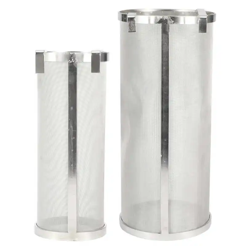 Сетчатый фильтр для пивоварения из нержавеющей стали с крючком 12 5 х2 5/18 х5 см | Дом