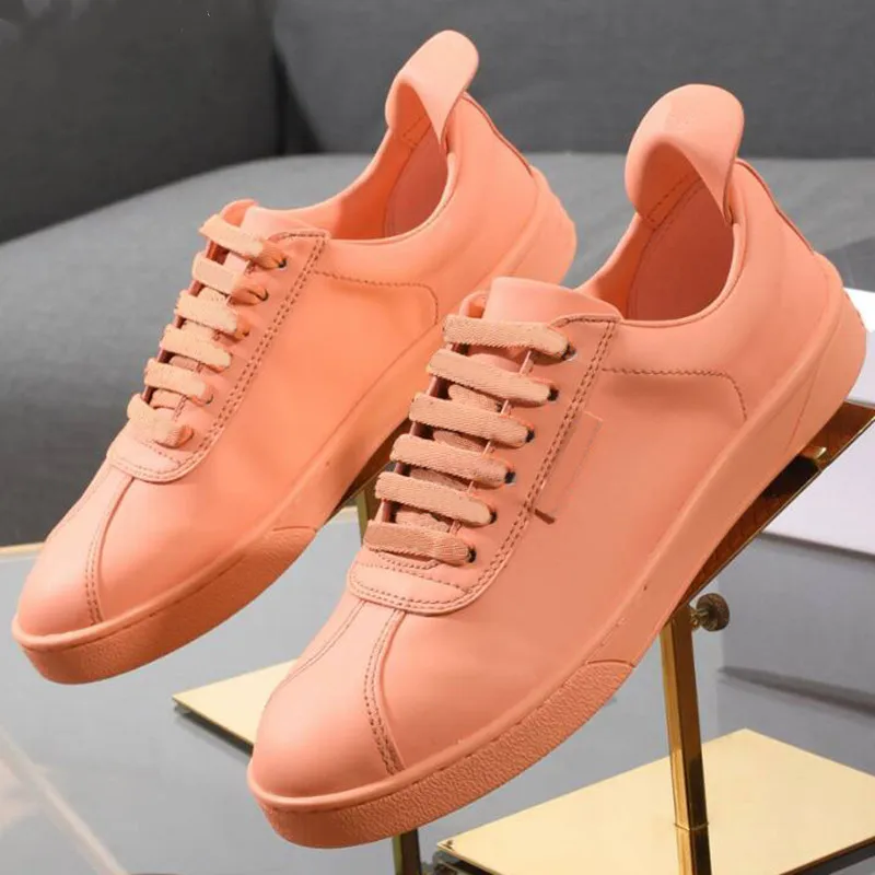 

Женские кроссовки с лацканами, однотонные кроссовки для отдыха, спортивная обувь для пары, на лето, 2021