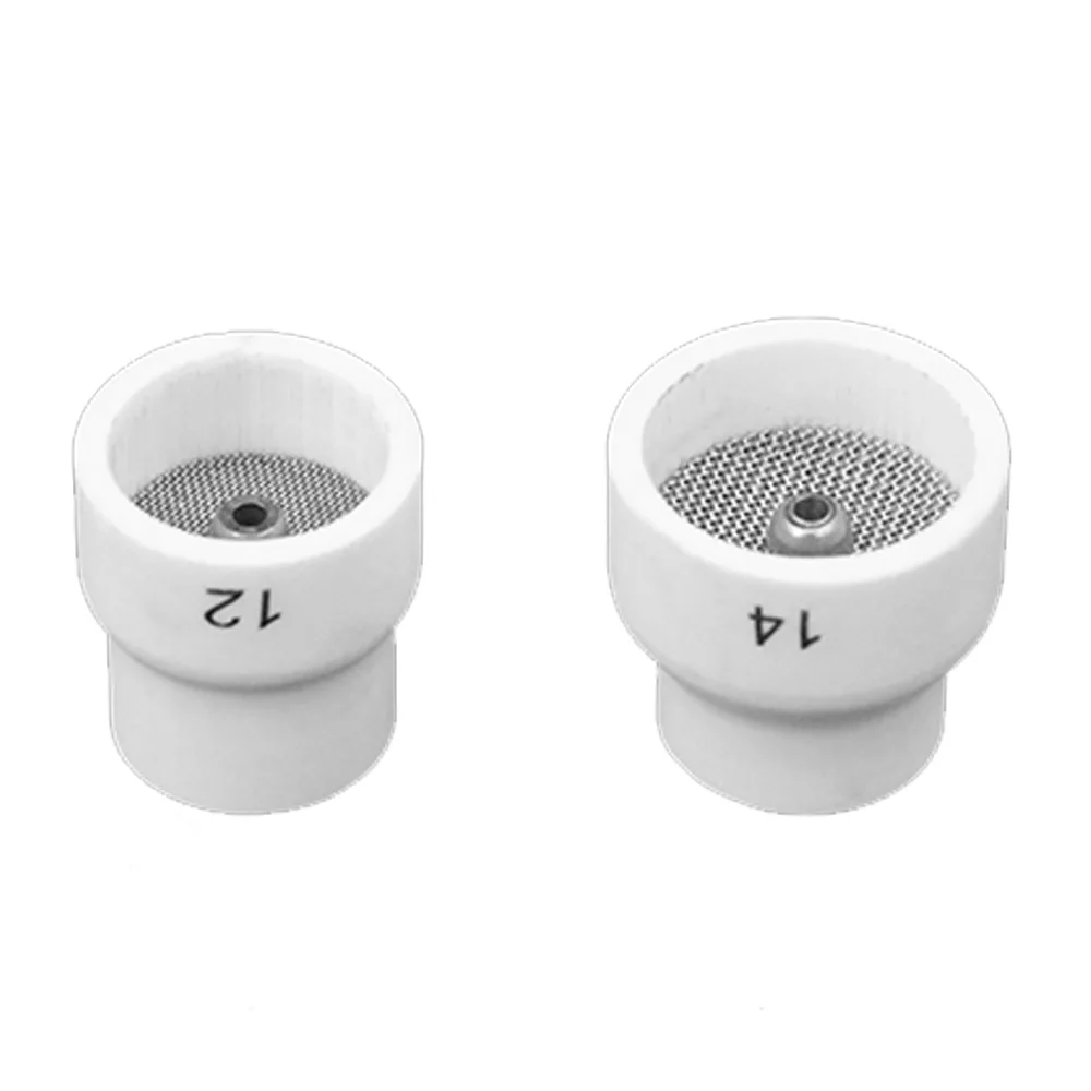 

TIG Welding Torch Nozzle Rings Covers Gases Ceramic Cup Kit Welding Cup​​​​ For WP9/17/18/20/25/26 Welding Accessories Tool