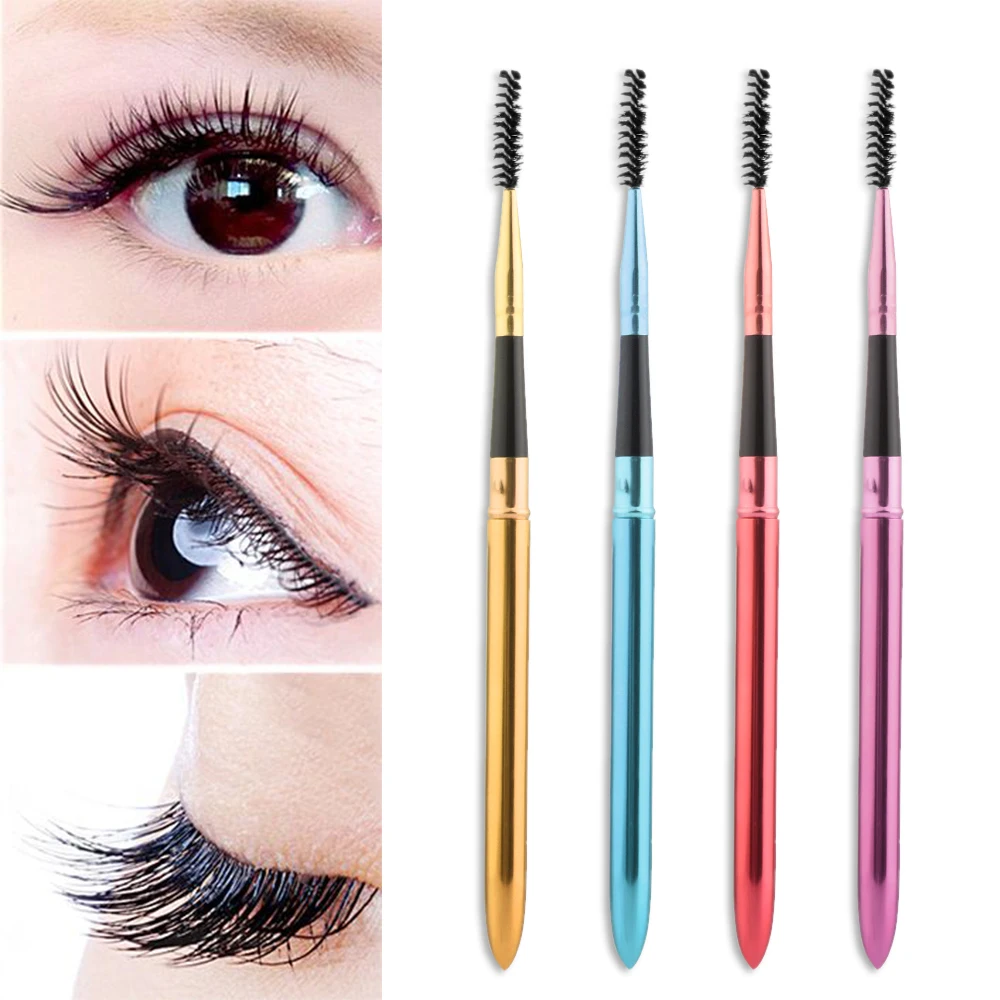1 шт. Складная Расческа для ресниц Кисть макияжа бровей Тушь искусственная