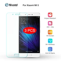 3 pcs tempered glass for xiaomi mi 5 6 8 9 mix 2 3 a1 a2 a3 screen protector for redmi 4x protective film on redmi note 4x 4