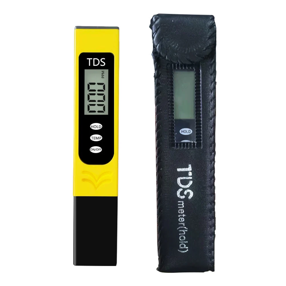 

Automatic Calibration Meter Monitor Water Quality Digital Quality Tester TDS Range 0-9990 Water Purity Temperature