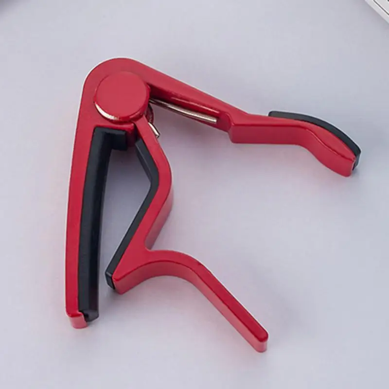 gitarre capo capo ballade elektrische gitarre tuner clip ukulele korrosion beständig tragbare metall capo gitarre zubehör werkzeug kit free