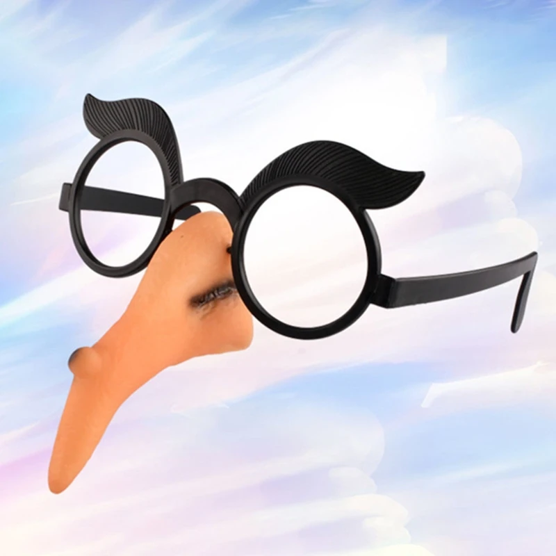 Очки для Хэллоуина злого искусственного цвета оправа очков маскарада карнавала