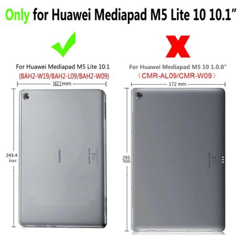 2 шт. 9H закаленное стекло протектор экрана для Huawei MediaPad M5 Lite 10 1 дюймов планшет