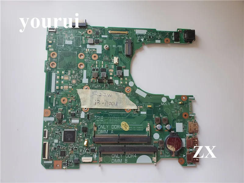 Материнская плата CN 0RY2Y1 для DELL Inspiron 15 3567 3467 материнская портативного компьютера с