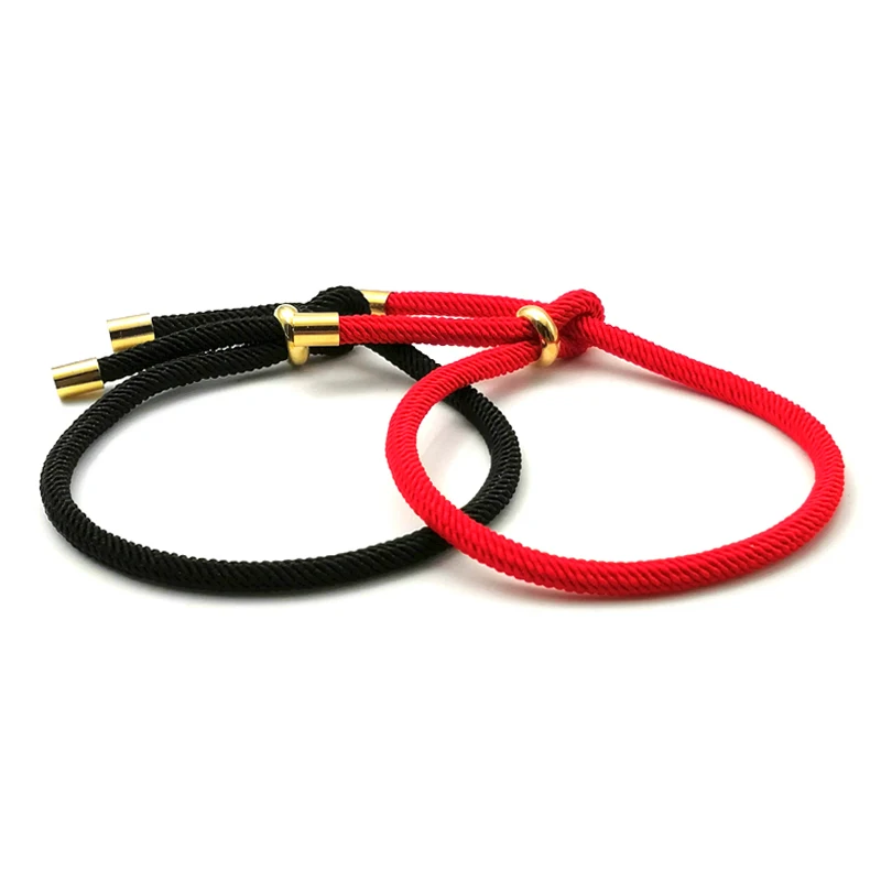 Браслет из нержавеющей стали для мужчин и женщин регулируемый ювелирный браслет