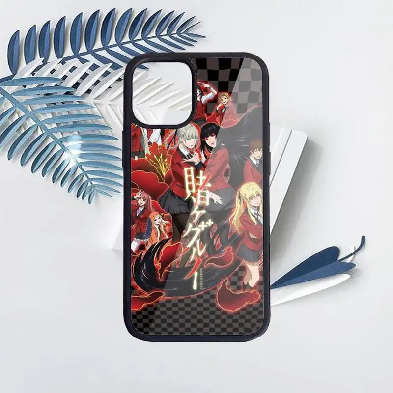 

Japanese Anime Kakegurui Jabami Yumeko Phone Cases PC for iPhone 11 12 pro XS MAX 8 7 6 6S Plus X 5S SE 2020 XR