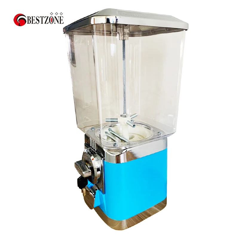 Торговый автомат голубого цвета 1 шт. конфетная настольная подпрыгивающая мяча