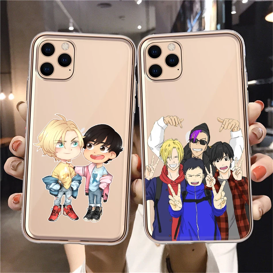 Прозрачный силиконовый чехол для iPhone 11 12 Mini Pro XS Max X XR 6 7 8 Plus SE2020|Бамперы| |