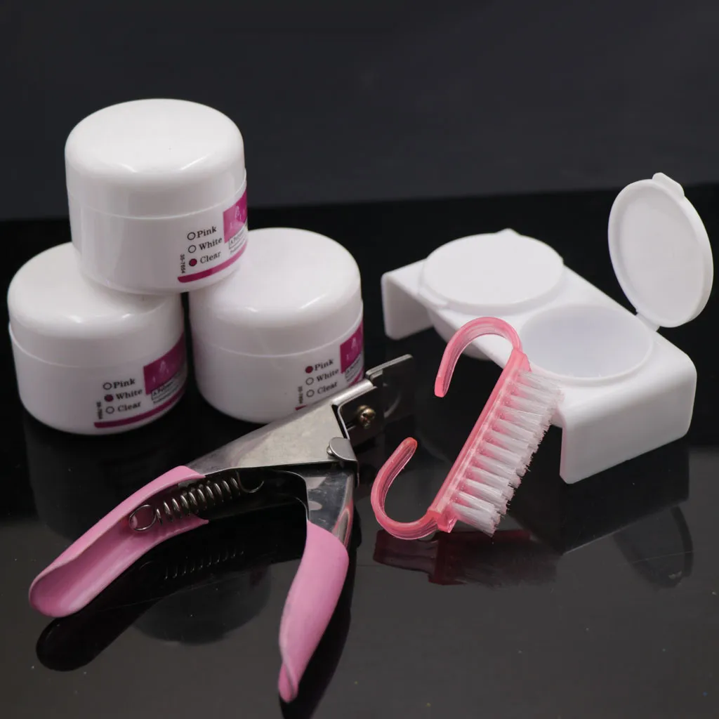 Гель для ногтей начинающих инструмент набор сделай сам Комбинации 50 шт блеск