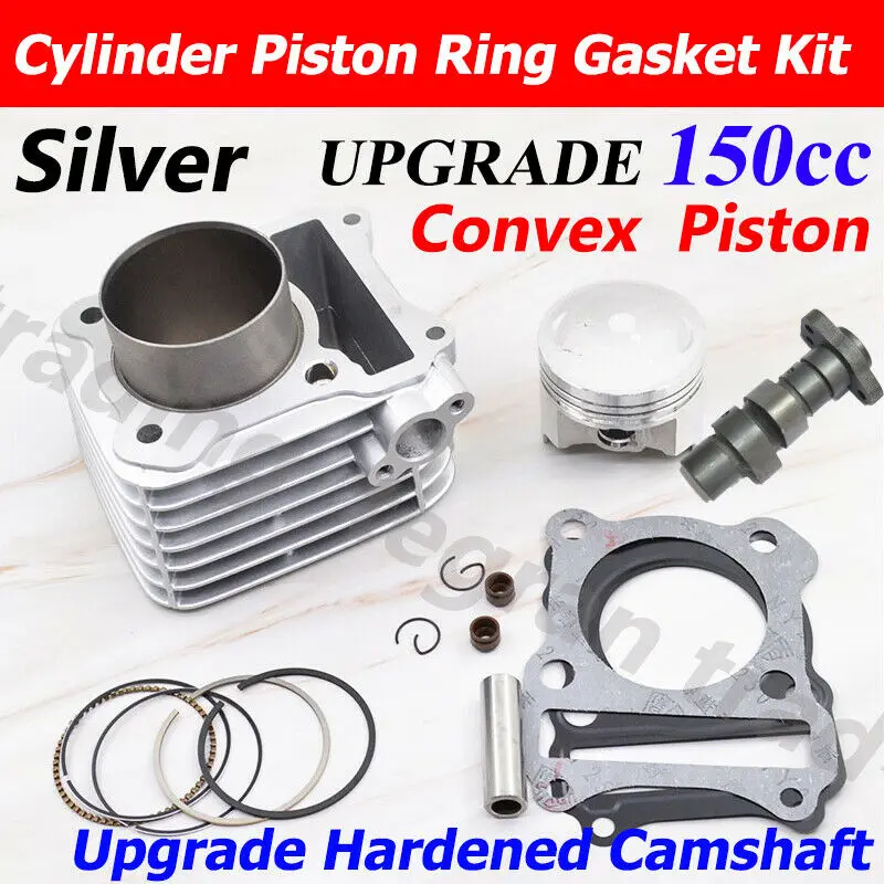 

NEW Motorcycle Cylinder Rebuild Camshaft Kit for KAWASAKI KLX125 KLX 125 125cc to 15cc 62mm Big Bore Upgrade Power Engine