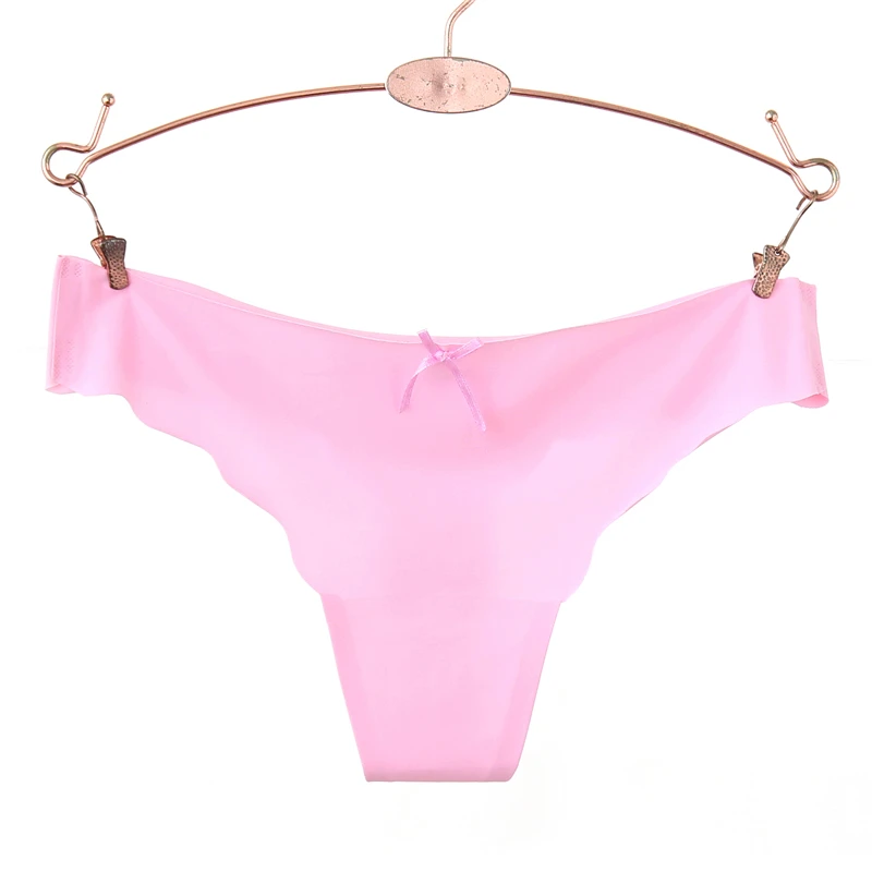 2 шт./лот бесшовные стринги женские с низкой талией сексуальные для подростков