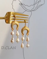 brand new vintage jewelry baroque pearl earrings lighthouse earrings trendy tassel earrings gift for ladies women christmas gift