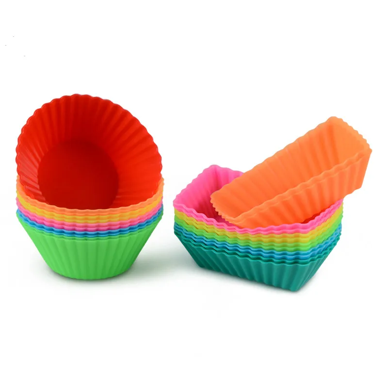 6 шт. силиконовая форма для кексов | Дом и сад