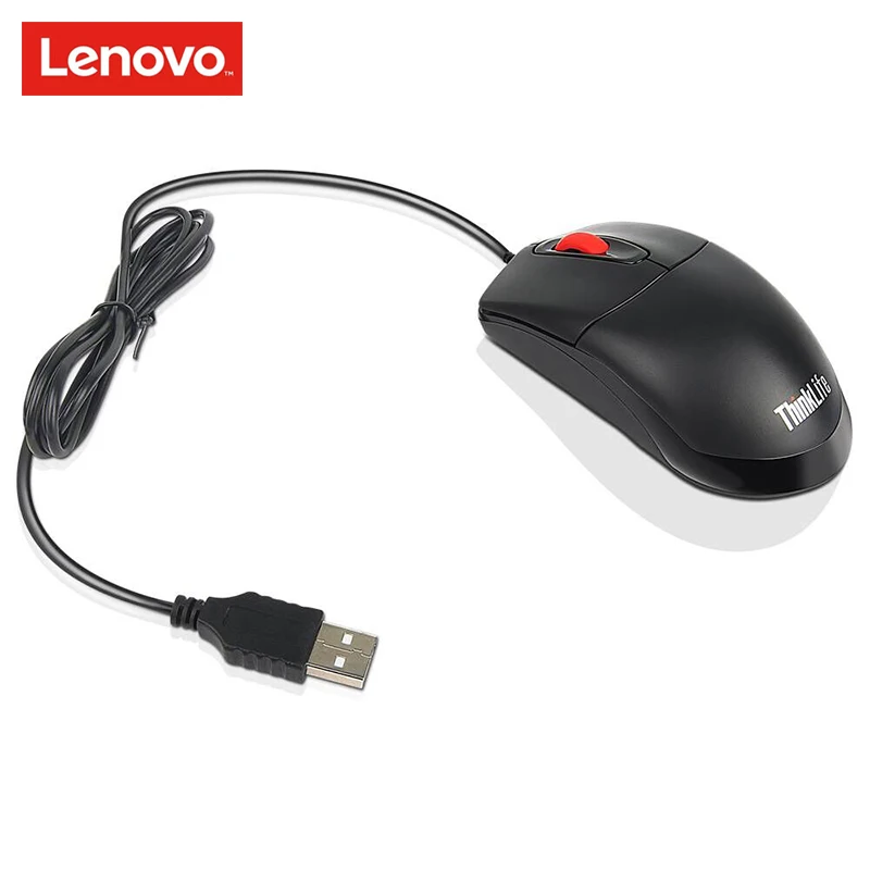 

LENOVO THINKPAD OB47153 Wired Black Mouse PC/Laptop Mouse with 1000dpi USB Interface Supprt Official Test for Windows10/8/7