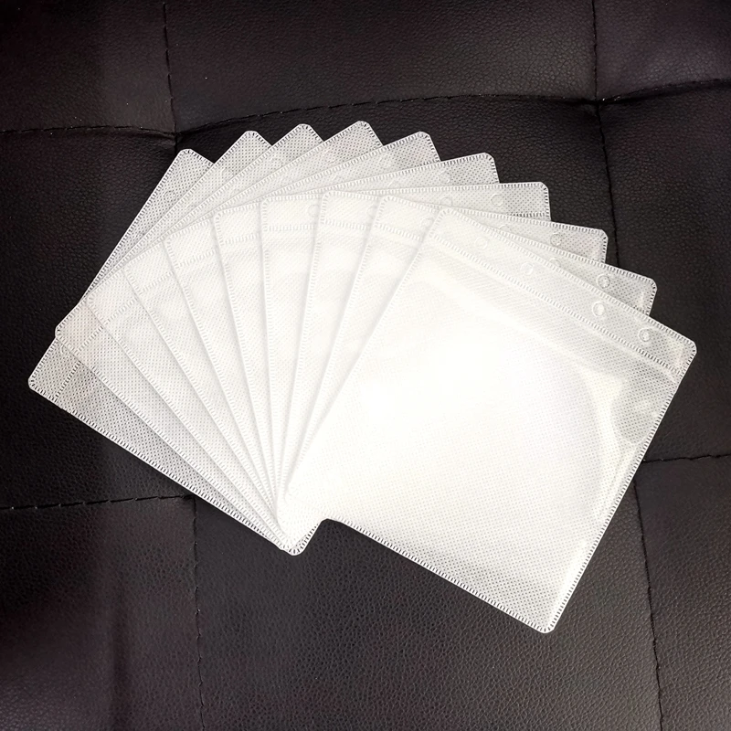 10PCS/LOT ReadStar 3726 Special PP bag for CD DVD 120x140mm CD bag CD sleeve white pp bag for CD