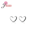 Горячая распродажа натуральная 925 стерлингового серебра, серьги со шпилькой, для женщин, для девочек, для свадьбы, помолвки ювелирные изделия из стерлингового серебра