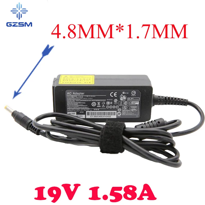 19V 1.58A Laptop power Supply For HP Compaq Mini 110 110C 210 700 730 110c-1000 1000 1100 110-1000 1130CM 1132TU adapter | Компьютеры и