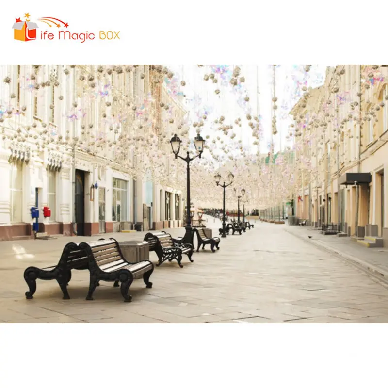 LIFE MAGIC BOX фотография Фон река Красочные цветы фотостудия свадьба|Фон для