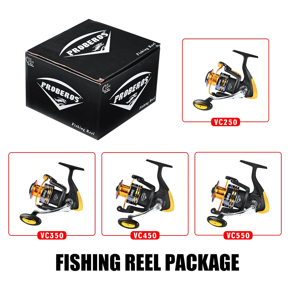 

5.0:1 11+1BB Spinning Fishing Reel Max Drag 8-13kg Coil Spool Left or Right Hand Fishing Line Wheel Carp Spinning Reel
