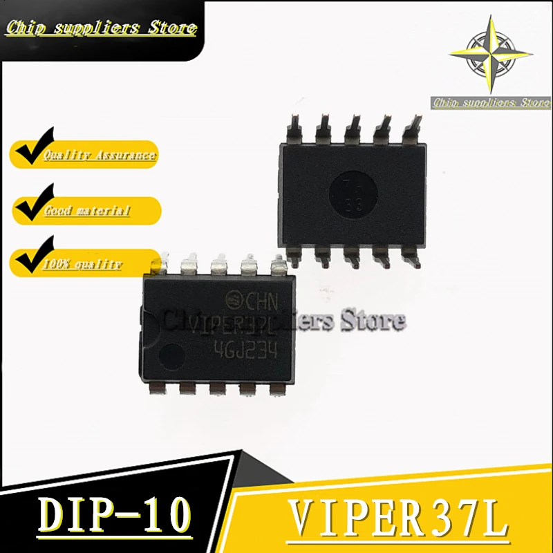 2 шт.-20 шт. // VIPER37L DIP-10 DIP10 автономный преобразователь IC Nwe тонкие материалы 100%