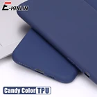 Силиконовый чехол карамельных цветов для телефона Redmi 10 9C NFC 9 Prime Power 9T 9A 9i 8 8A 7 7A, Матовый Мягкий ТПУ однотонный чехол