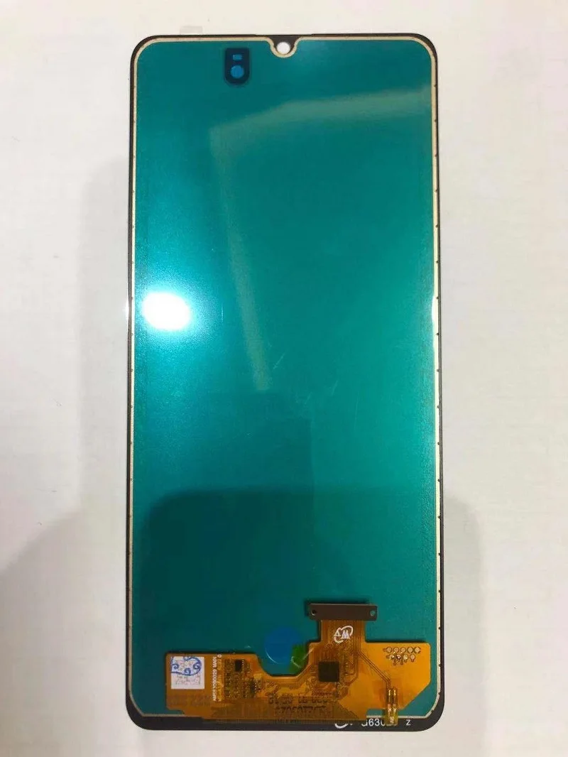 Pantalla LCD con sensor t&aacute;ctil de huella dactilar para Samsung Galaxy A31 LCD, pieza de repuesto para a315f/ds a315f-3
