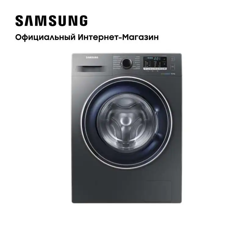 Стиральная машина Samsung WW5000J с EcoBubble (WW80J5545FX) 8 кг|Стиральные машины| |
