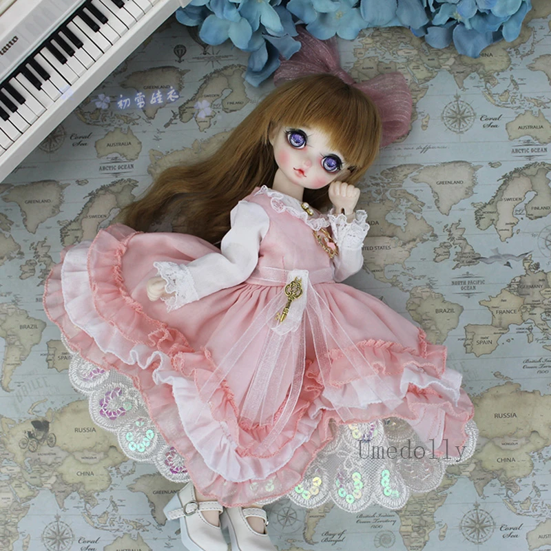 Винтажное Дворцовое платье 1 шт. для куклы 1/6 1/4 1/3 BJD аксессуары одежды 3 цвета |