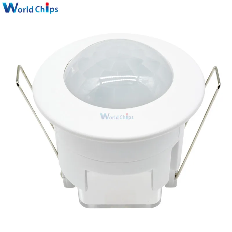 110 В 220 Потолочный инфракрасный датчик движения тела лампа светильник