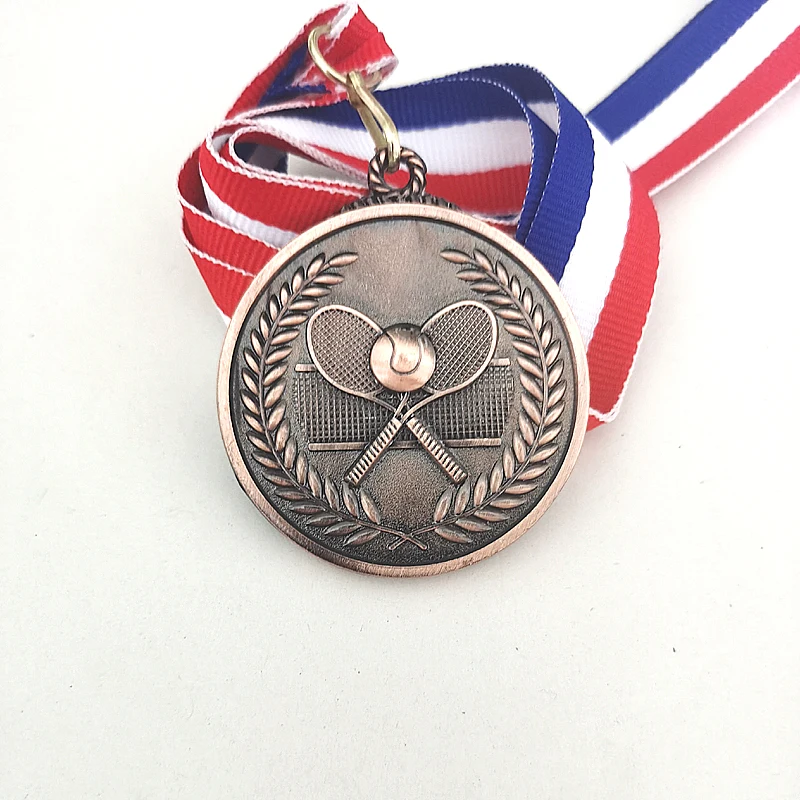 Медали для соревнований по теннису 4 цвета сувенирные фанаты Официальный
