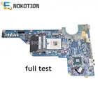 Материнская плата NOKOTION 636373-001 DA0R13MB6E0 для HP Pavilion G4 G6 G7, материнская плата ноутбука HM65 HD GMA DDR3, работает