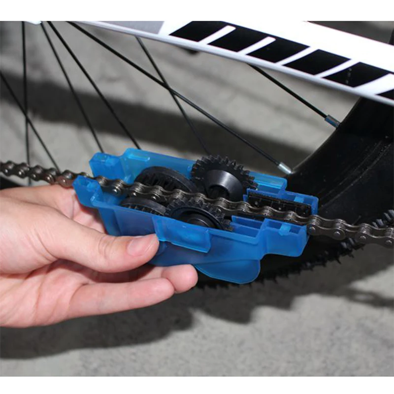 Дропшиппинг портативные щетки для чистки велосипедной цепи инструмент мытья