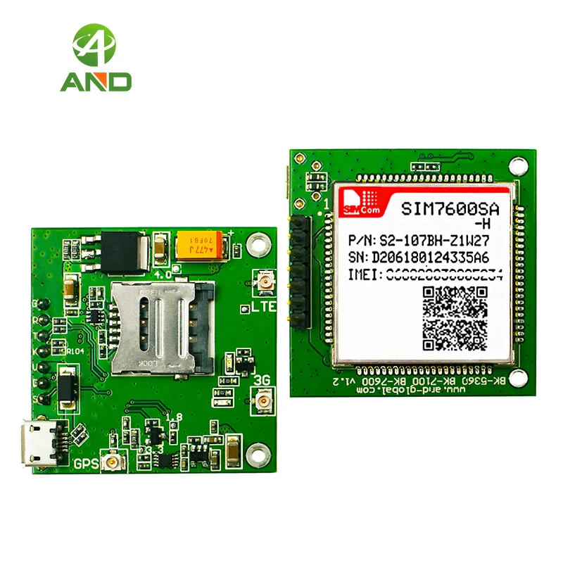 Бразилия Аргентина Чили Перу Колумбия LTE SIM7600SA H breakout board сеть испытательная плата