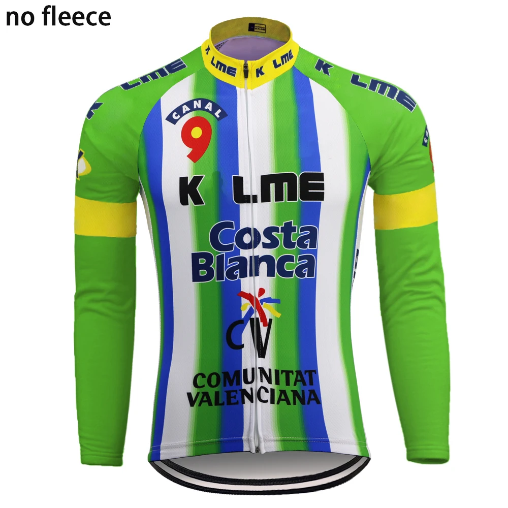 long sleeve С длинным рукавом Велоспорт Джерси зима флис и без флис Команда pro Велосипед Одежда mtb Джерси ropa ciclismo Индивидуальные - Цвет: long sleeve
