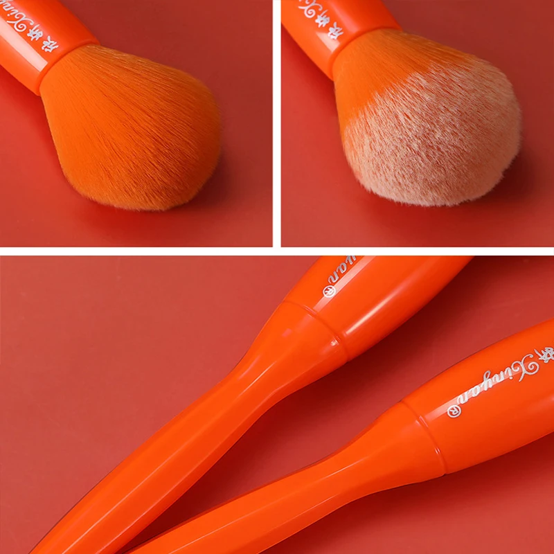 10 шт. набор кистей для макияжа конфетные флуоресцентные цвета жидкая основа