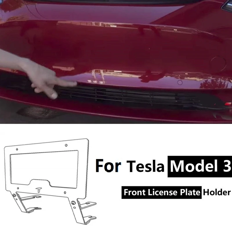 Передний держатель номерного знака Slipstream лицензионный кронштейн крепление для